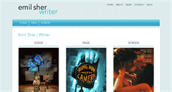 Desktop Screenshot of emilsher.com